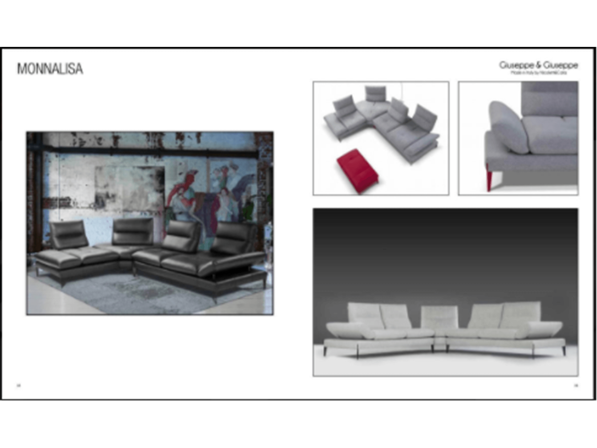 Lisa Sofa - Euro Living Furniture